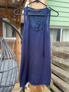 Rag & Bone navy blue tank top